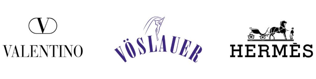 Logo Schrift Serifen