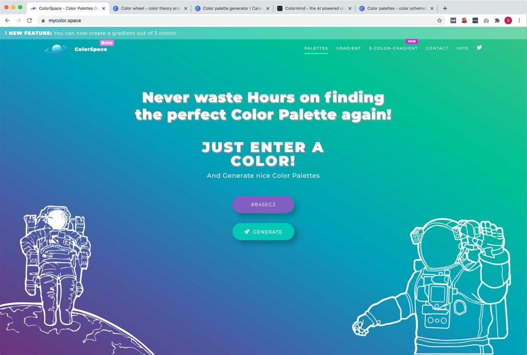 Farbpalette erstellen mit Colorspace