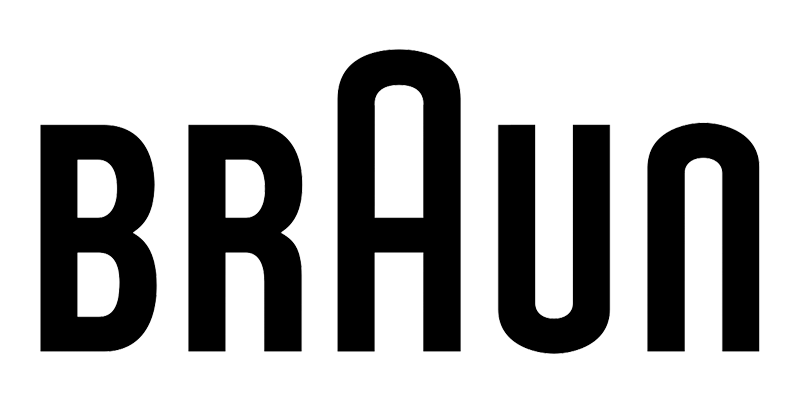 gutes Logo: Braun-Logo Schriftzug