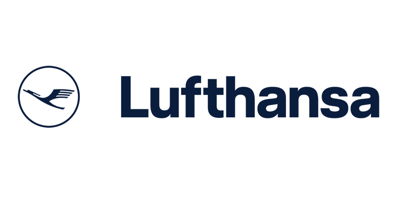 gutes Logo: Lufthansa-Logo Wort-Bild